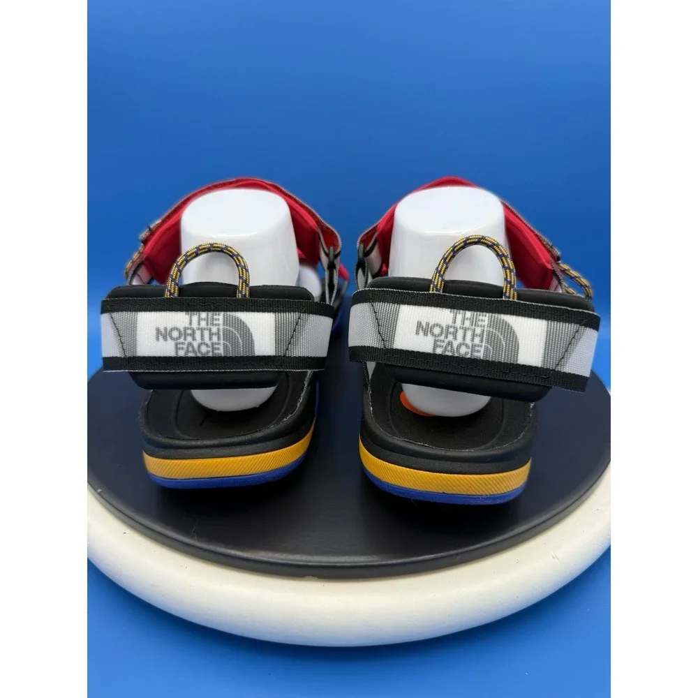 The North Face Skeena Sport Men's Size 11 Blue Red Sandals Hiking Shoes NEW